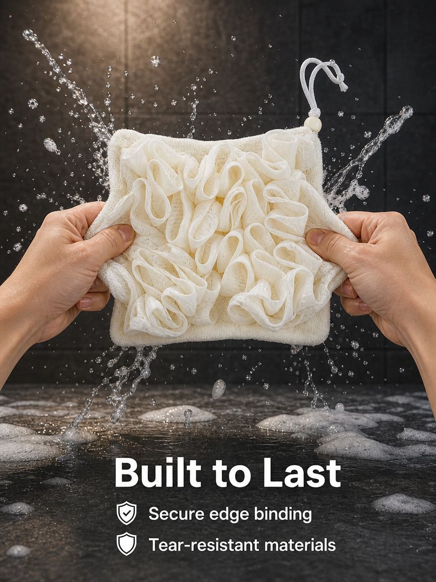 2-in-1 Bath Towel for Bathroom