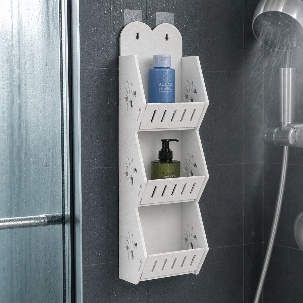 Bathroom Sink Wall Storage Rack