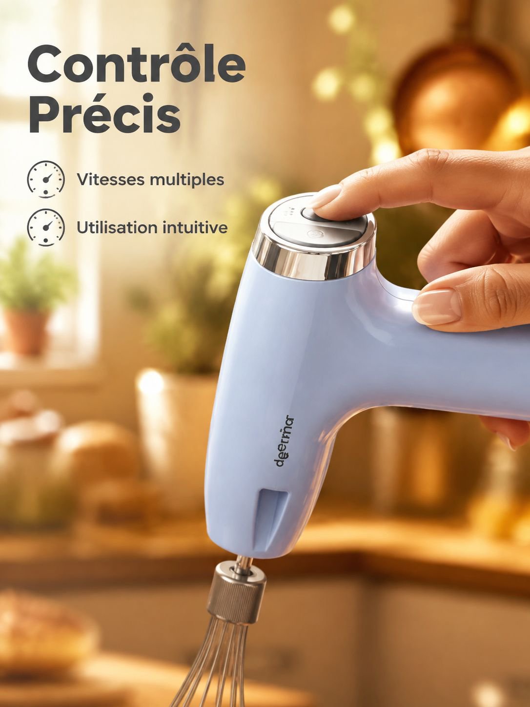 Mixeur électrique multifonction pour la maison