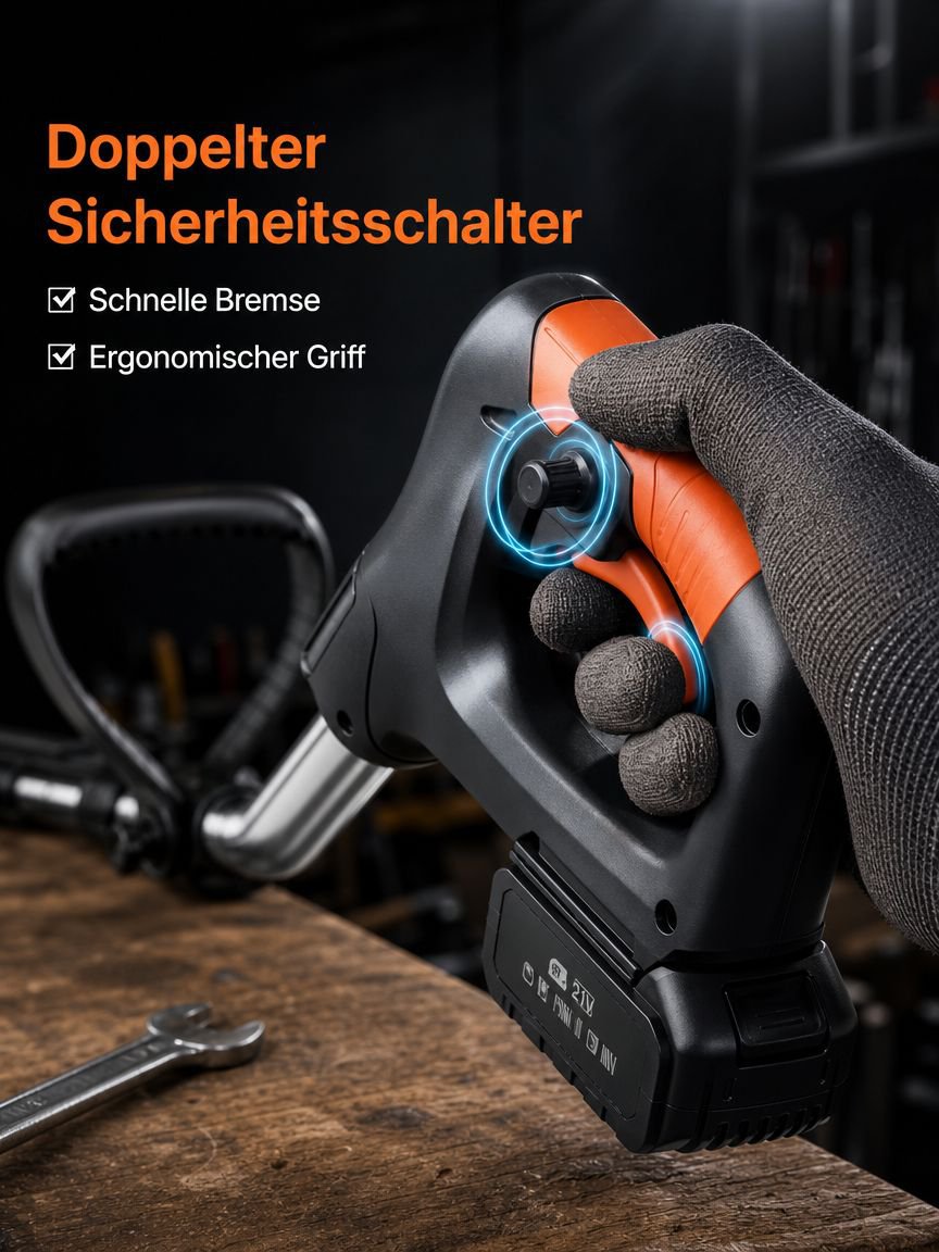 Energieeffizienter Rasenmäher für den Heimgebrauch