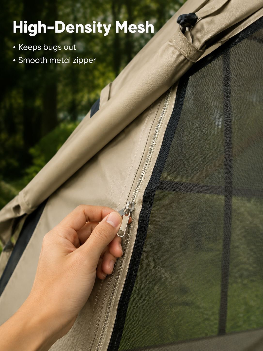 Portable Oxford fabric tent for group camping