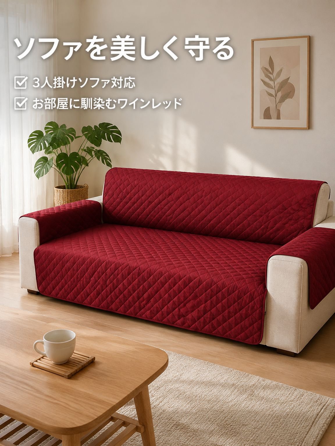 多機能ペットソファ保護カバー