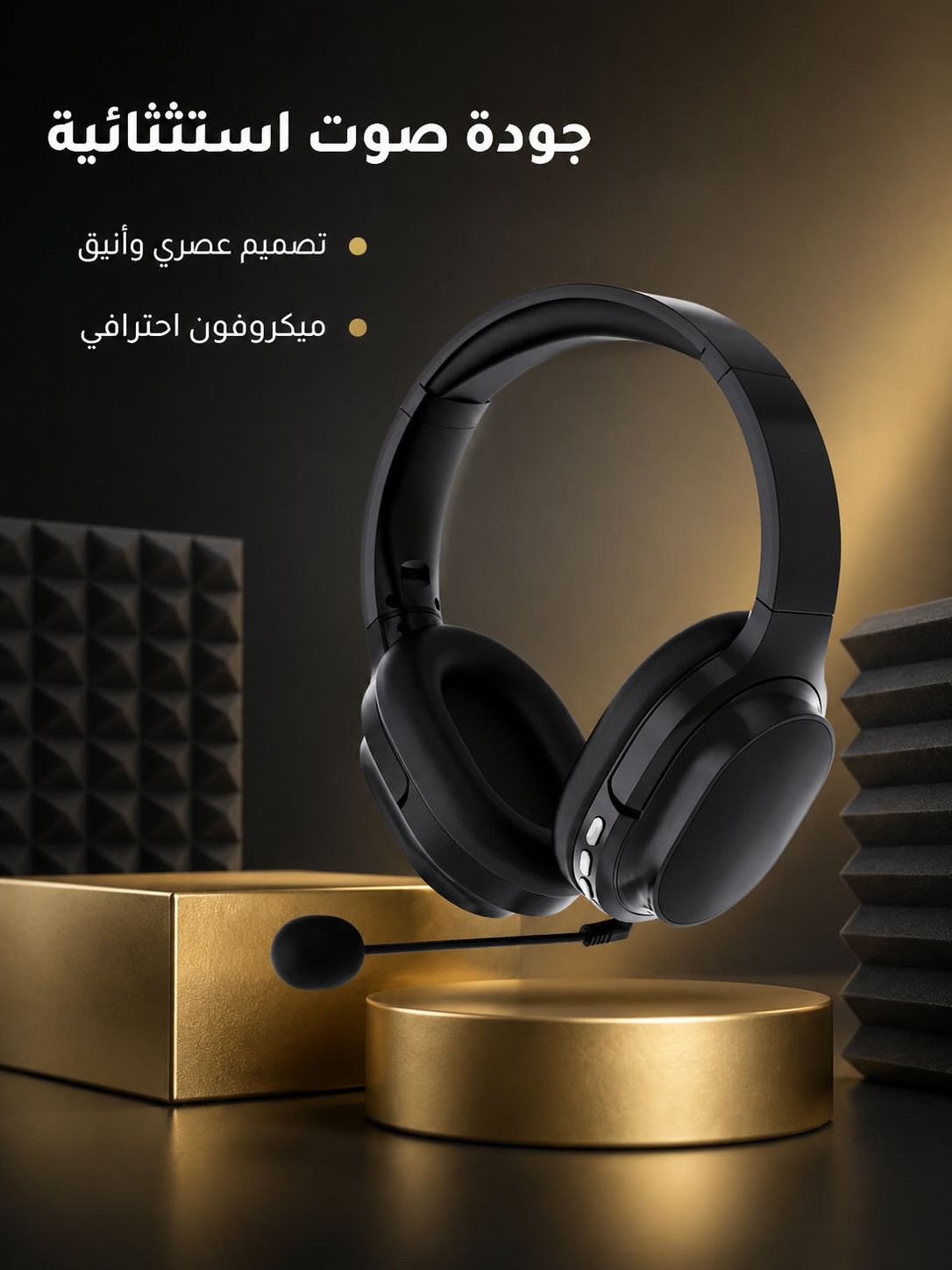 سماعة رأس بلوتوث متعددة الوظائف 4 في 1 
