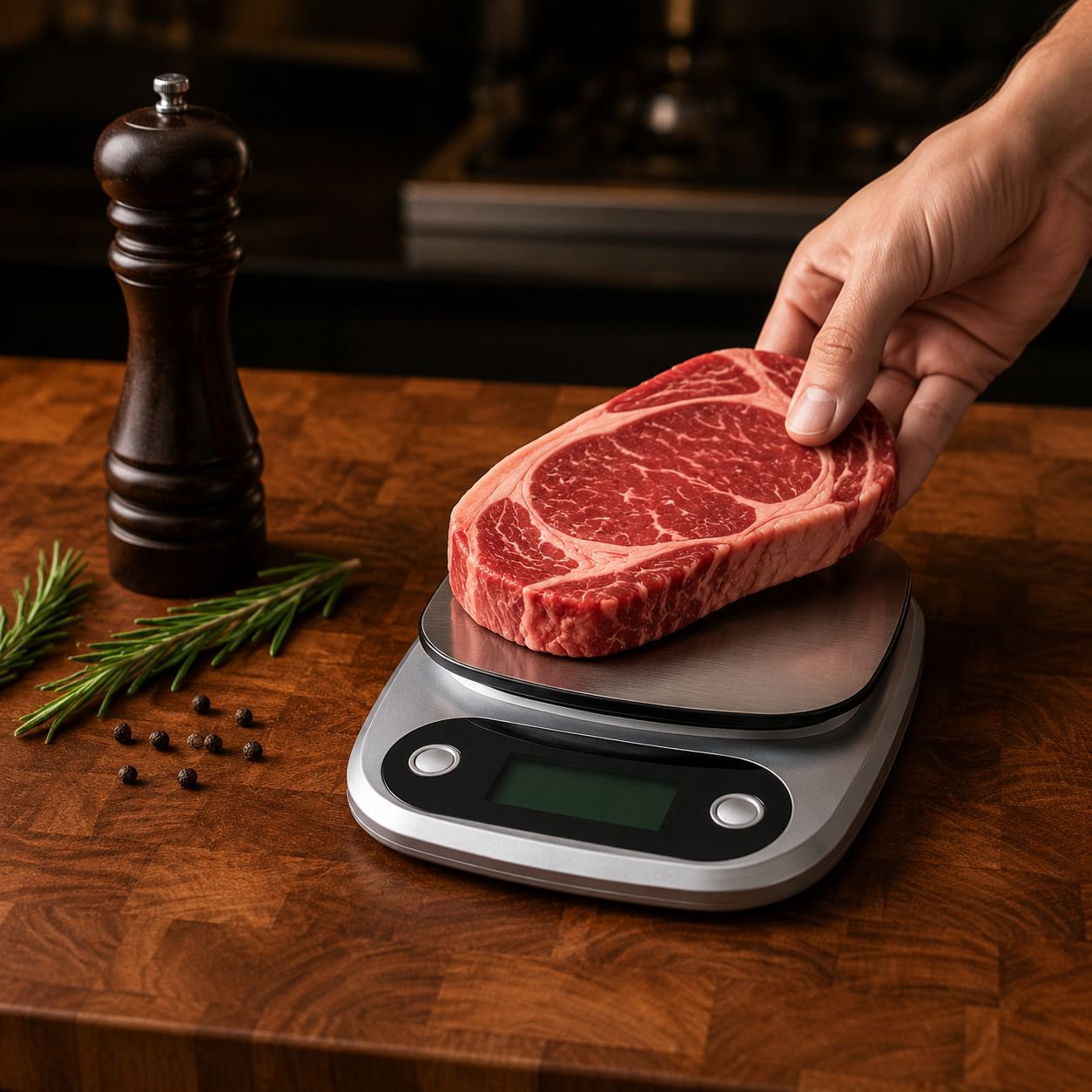 Home Smart Nutrition Kitchen Scale with nutrition facts