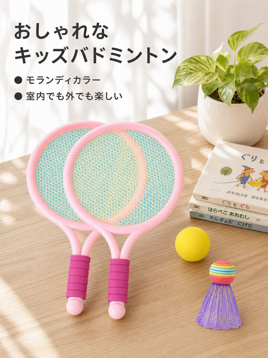 子供用バドミントンラケット