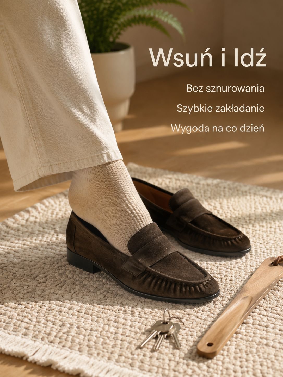 Retro brytyjskie półbuty