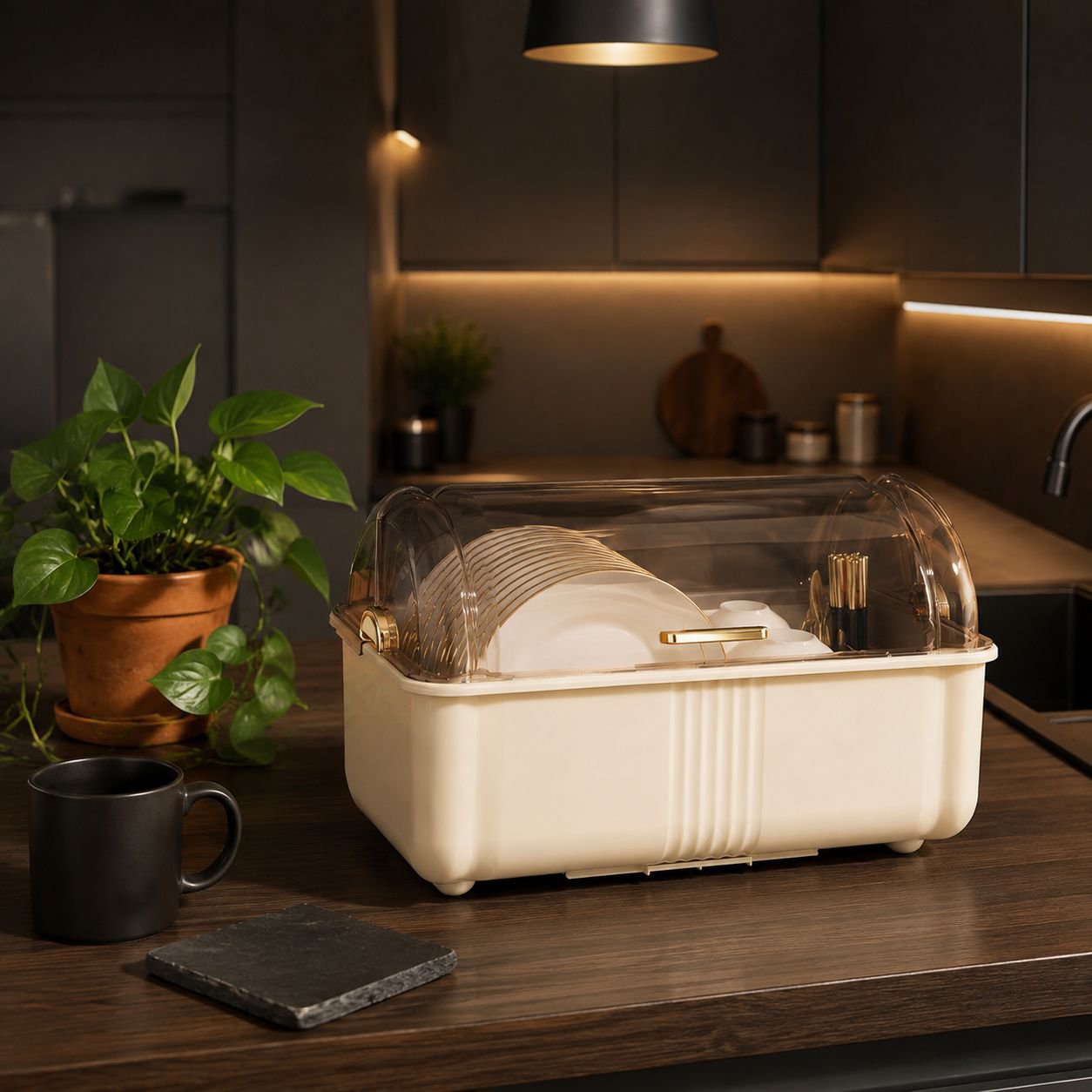 JMY-Kitchen Aufbewahrungsbox für Geschirr
