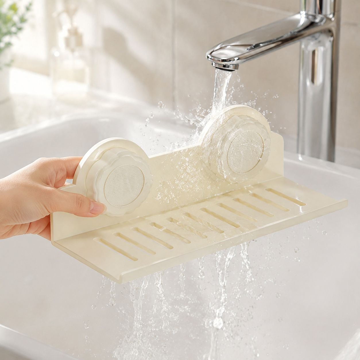 Soporte resistente al agua para grifo