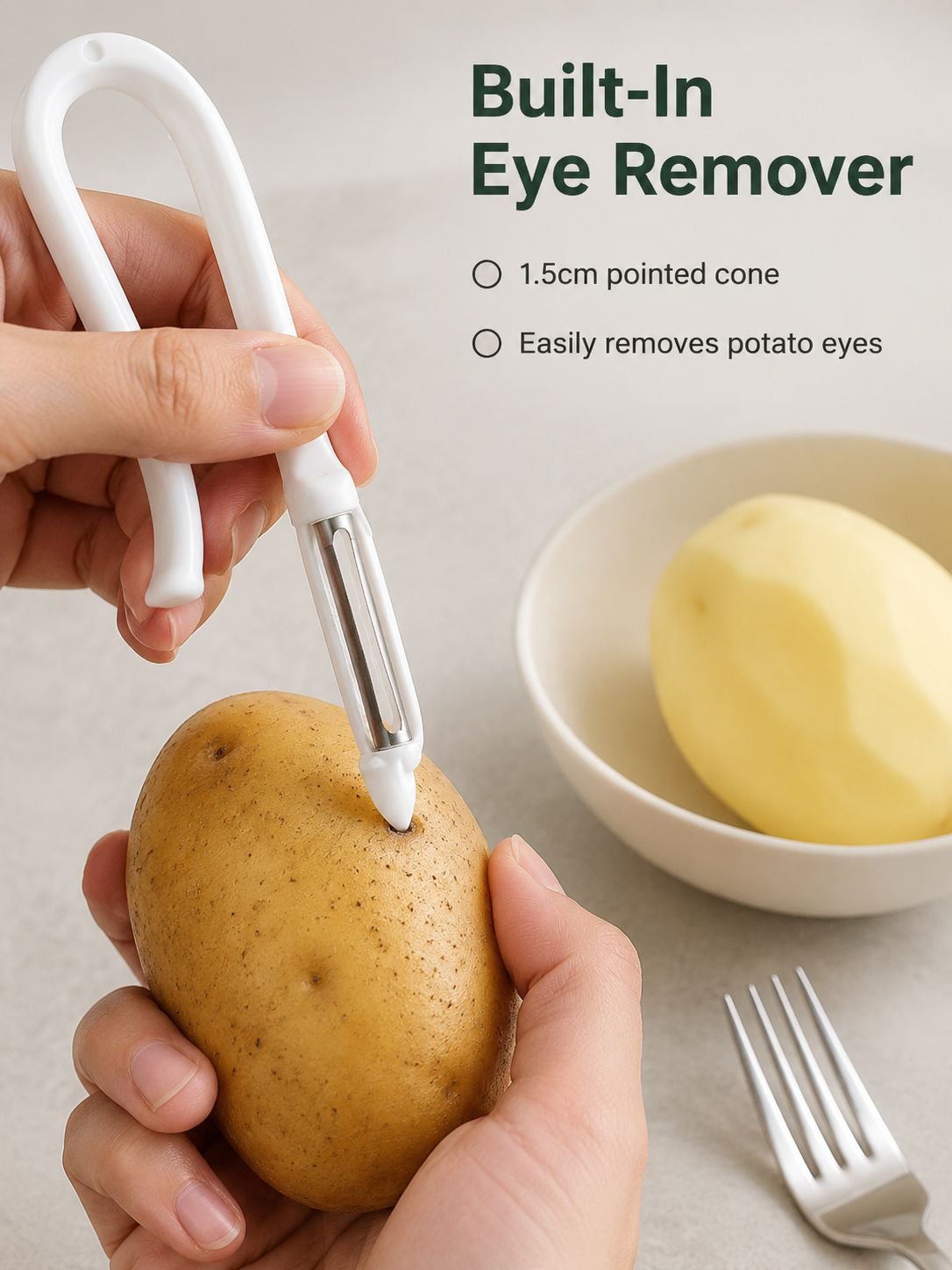 Multi-functional kitchen peeler