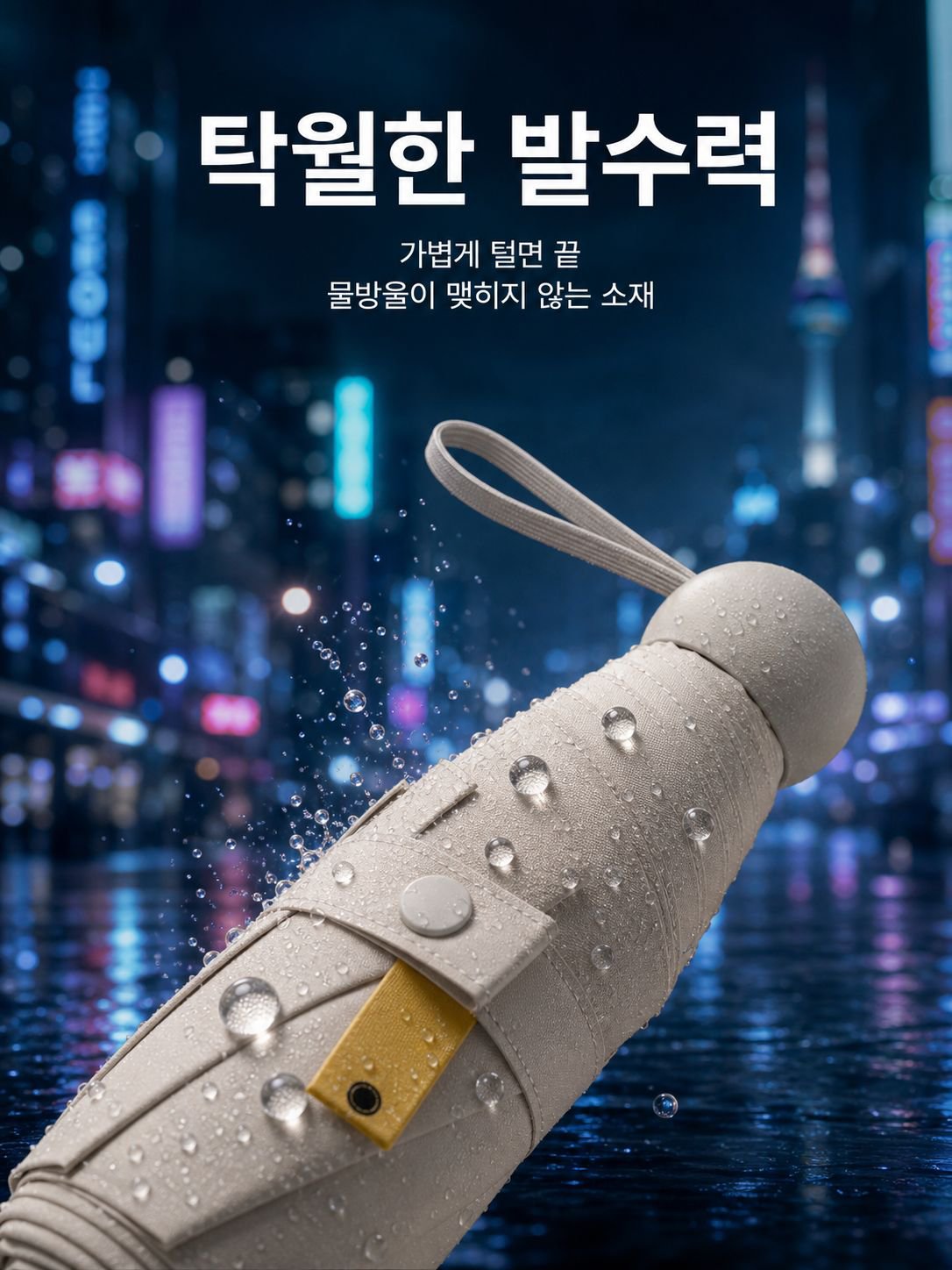 선크림 캡슐 우산
