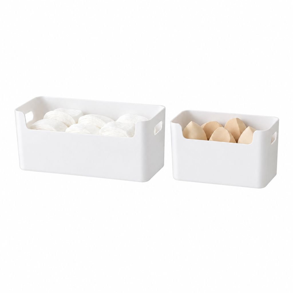 Simple Wall-mounted Storage Box for Bathroom