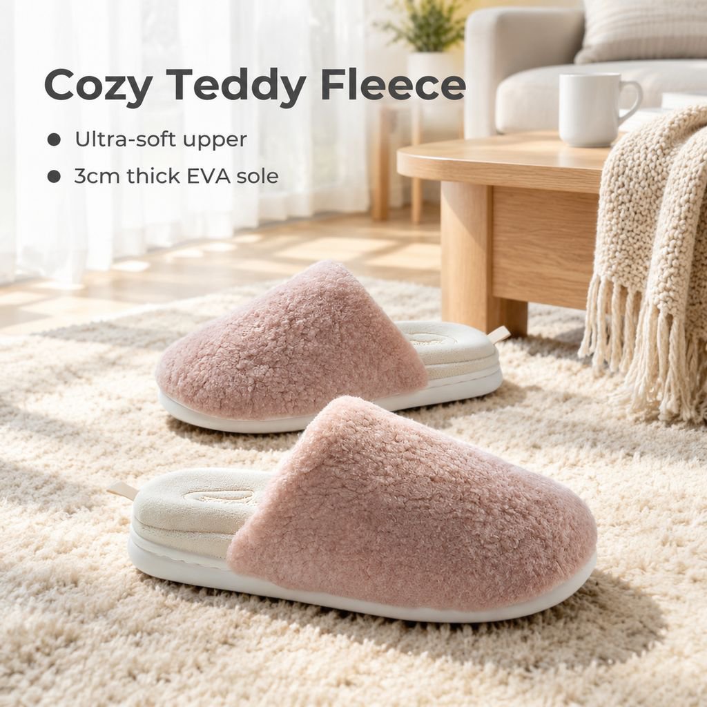 Couple Thick-Soled Non-Slip Slippers
