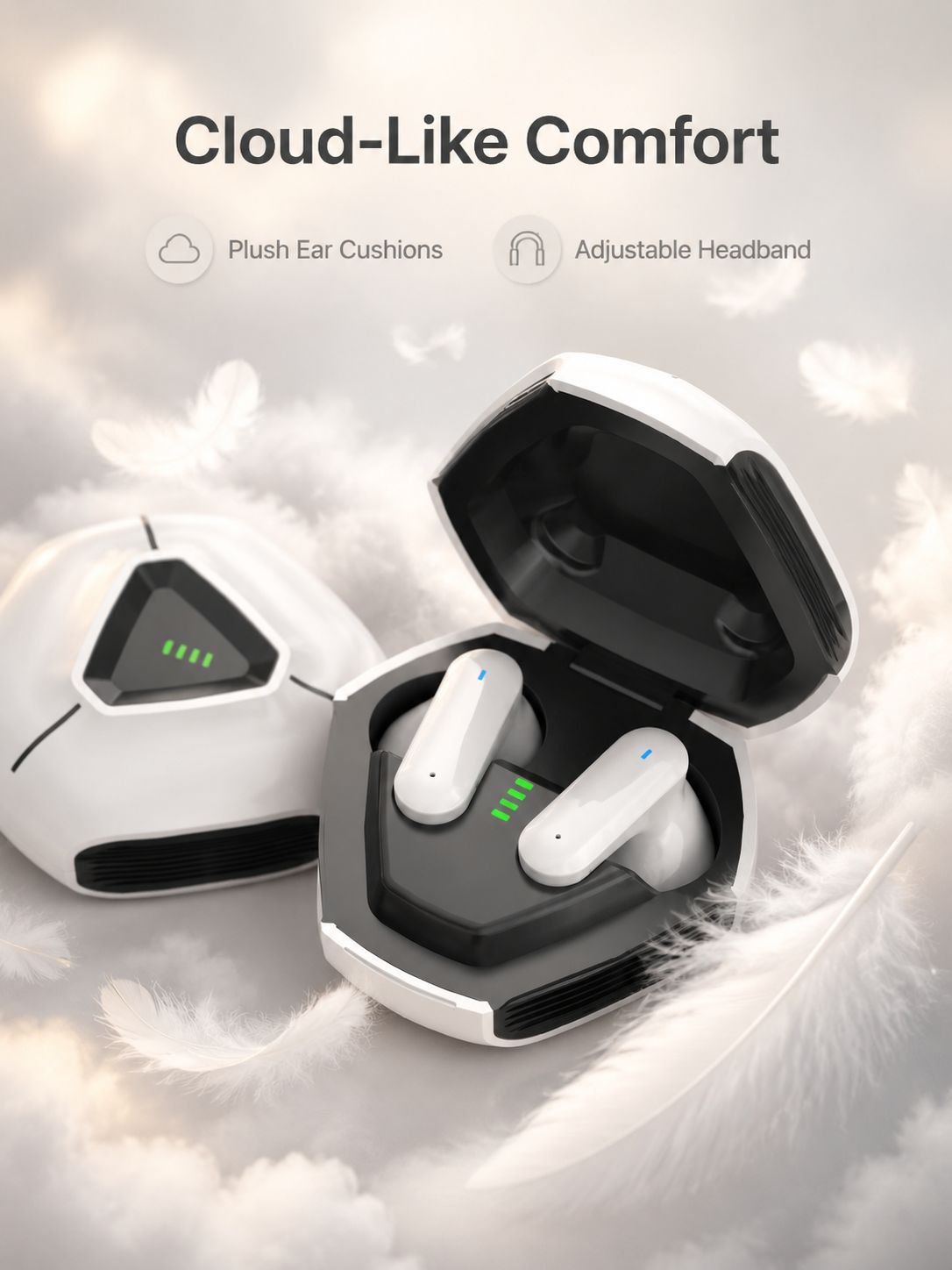 Gaming Bluetooth Ultra Long Life Noise Canceling Headset