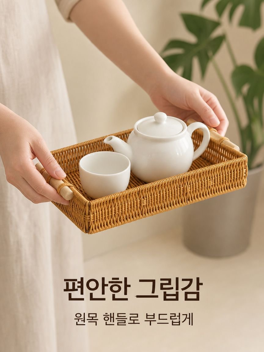 양손잡이 트레이