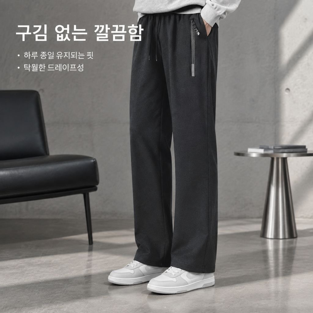 남성용 가을겨울 신상 일자 바지