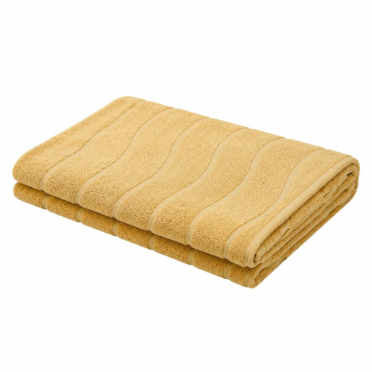 Durable Long-Staple Cotton Solid Color Bathroom Towel