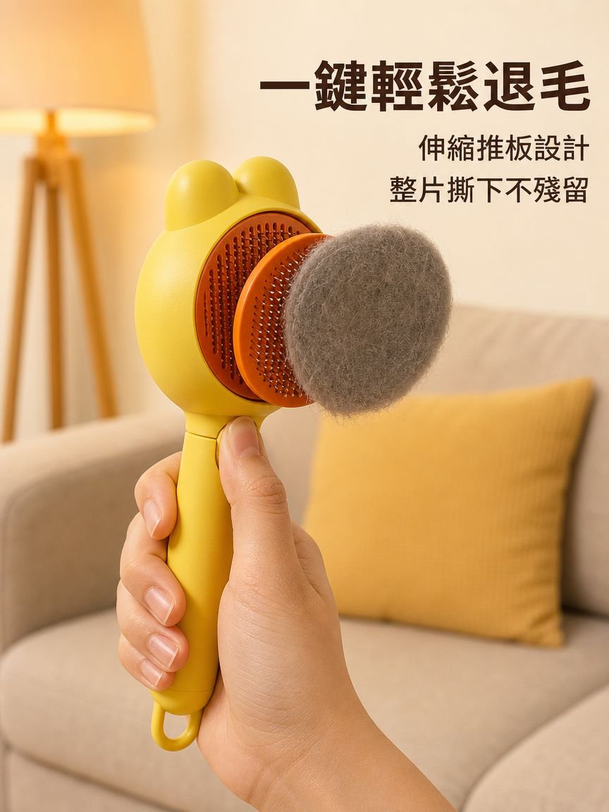 貓咪美容除毛刷