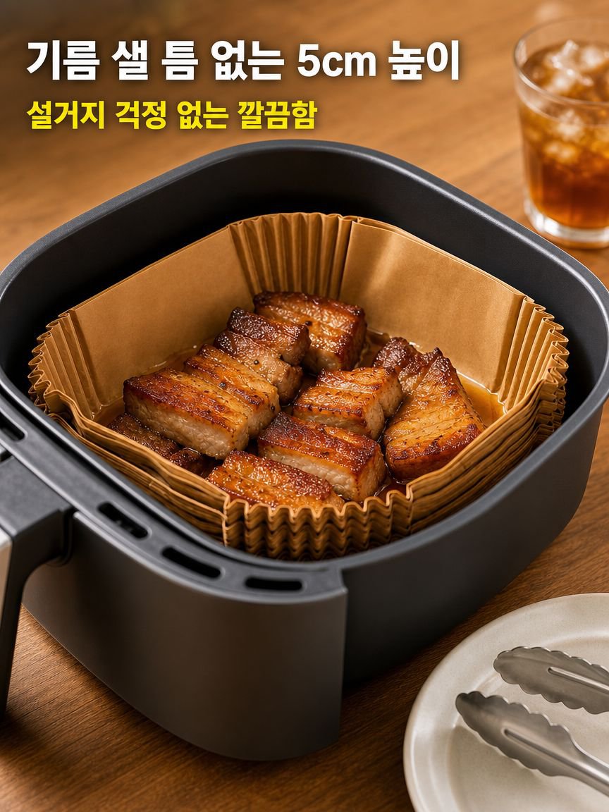 일회용 에어프라이어 라이너