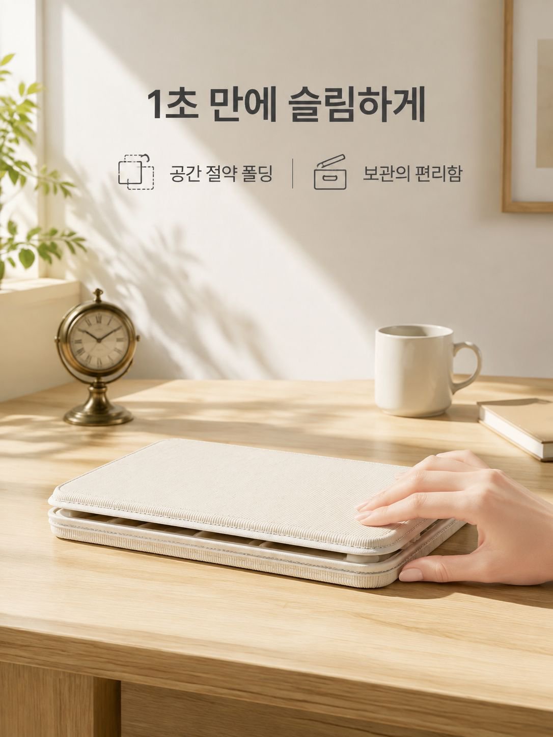 휴대용 접이식 정리함