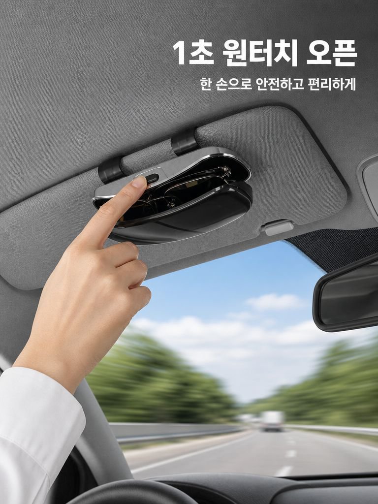 멀티기능 자동차 안경 케이스