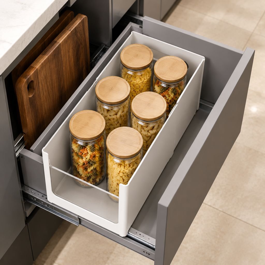Boîte de rangement épaisse et multifonction pour cuisine