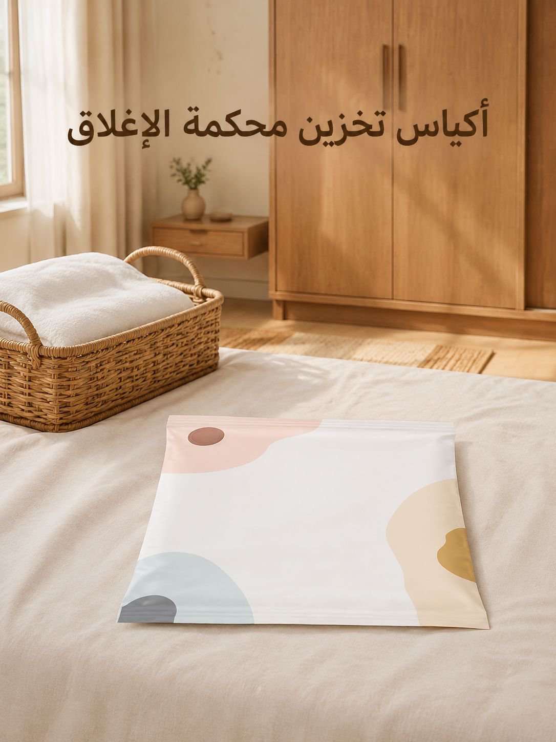 أكياس محكمة الإغلاق عالية الجودة لتخزين اللحاف والملابس