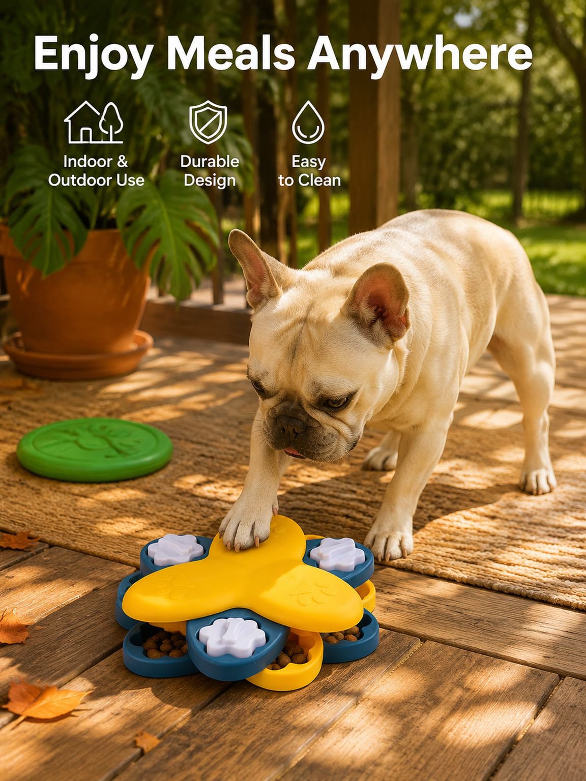 Pet Educational Slow-Feeding Bowl