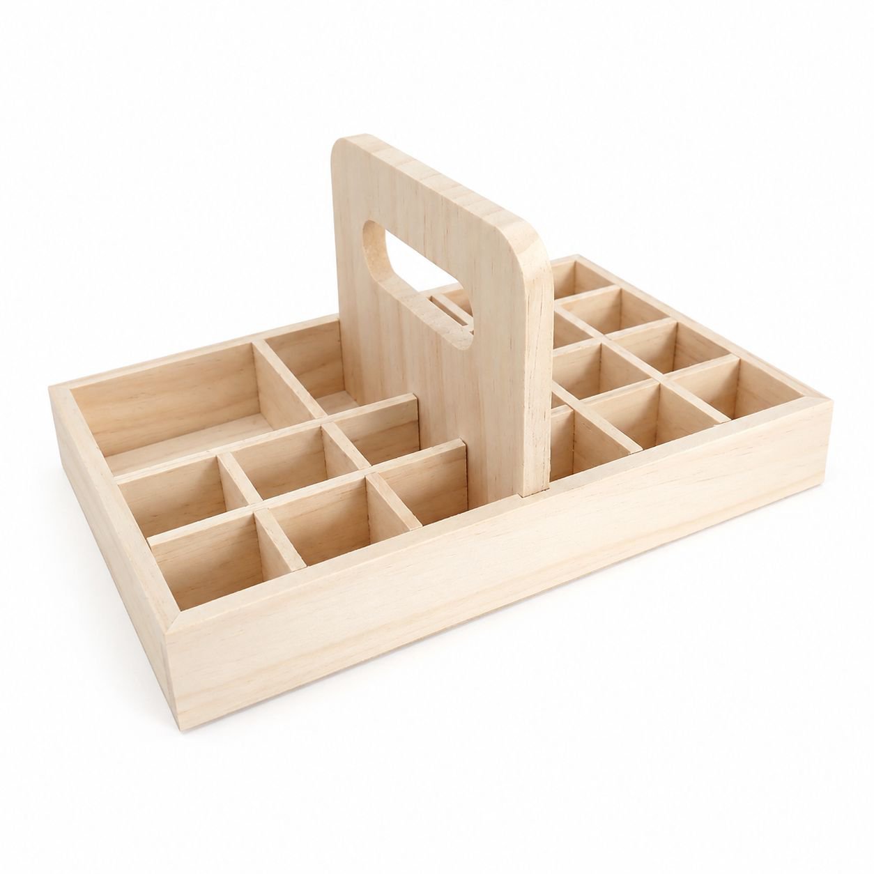 Solid Wood Essential Oil Storage Box Portable dōTERRA Display Stand