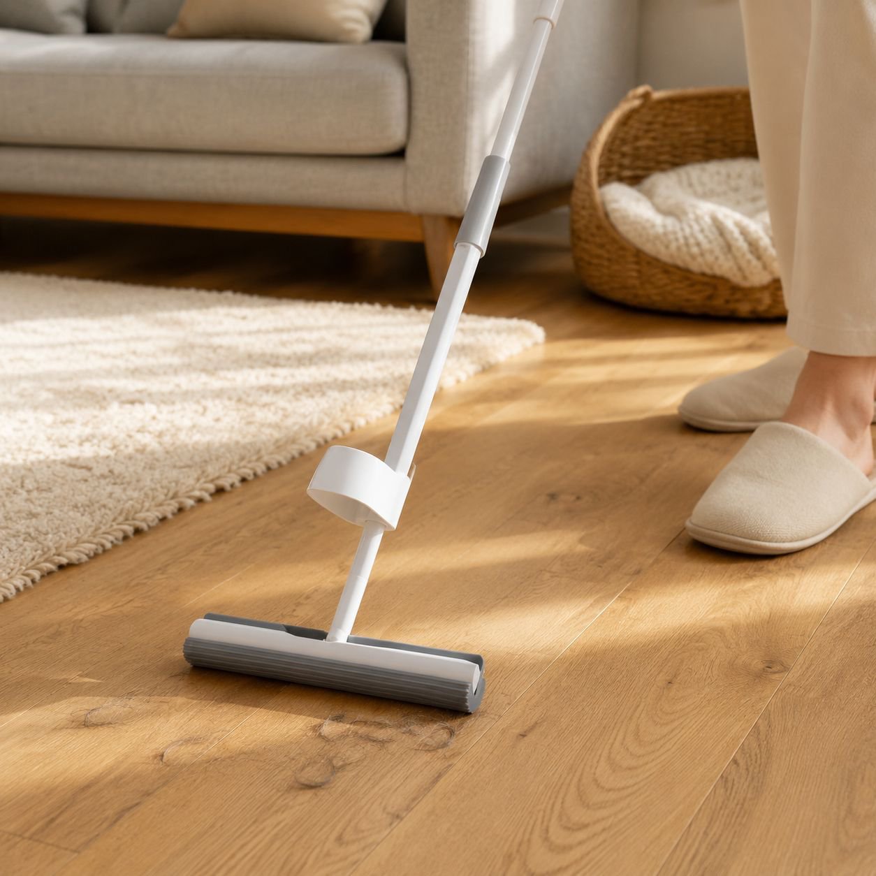 Hands-Free Ultra-Absorbent Mop