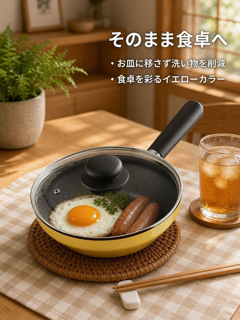 クラウンクラフトマンシップ ノンスティックフライパン