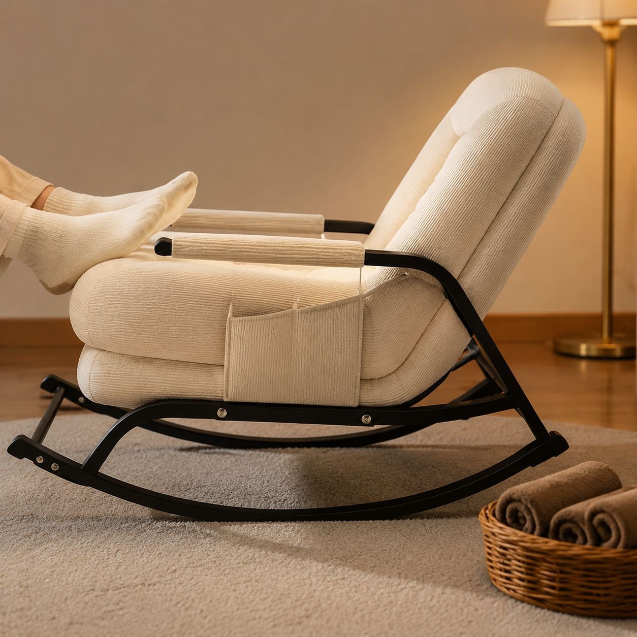 Home Balcony Internet Celebrity Lazy Rocking Chair Single Leisure Rocking Chair