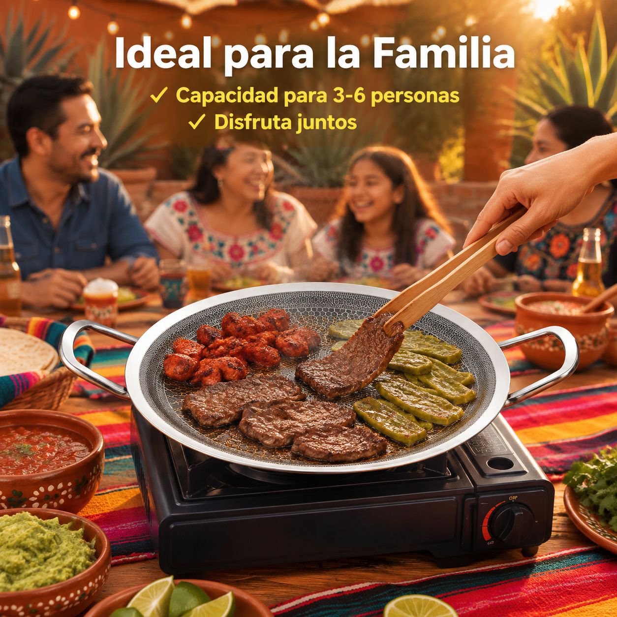 Sartén universal para cocina de inducción