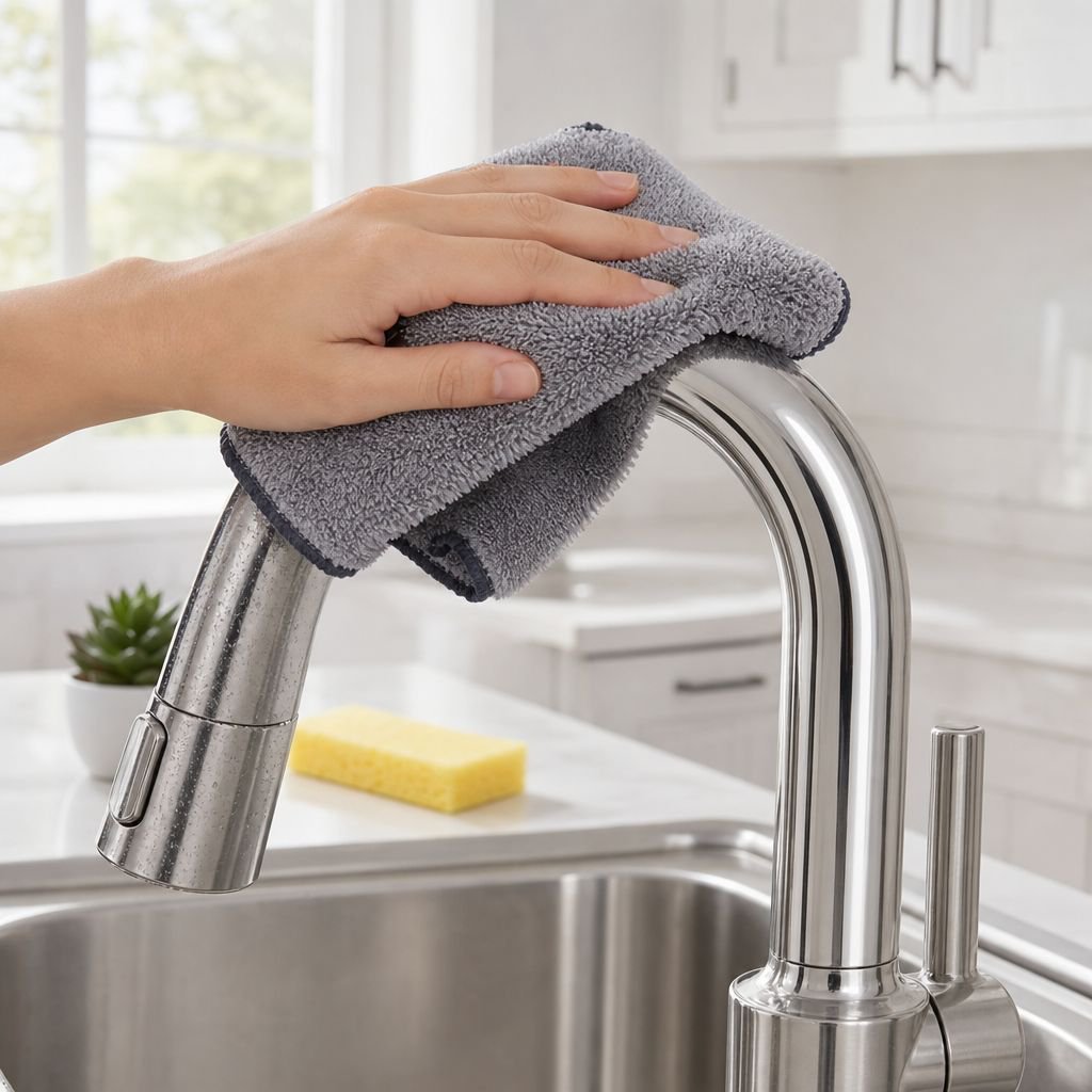 Sustainable and natural bamboo charcoal dish towel