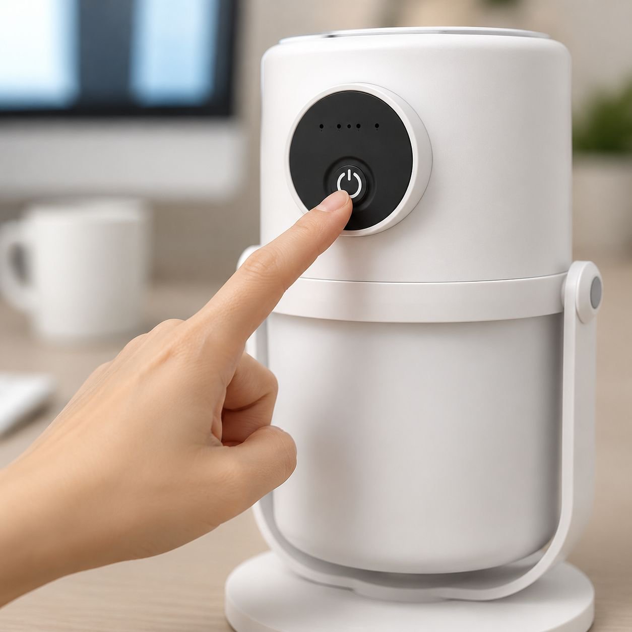 Mini Humidifier with LED Light and Aroma Function