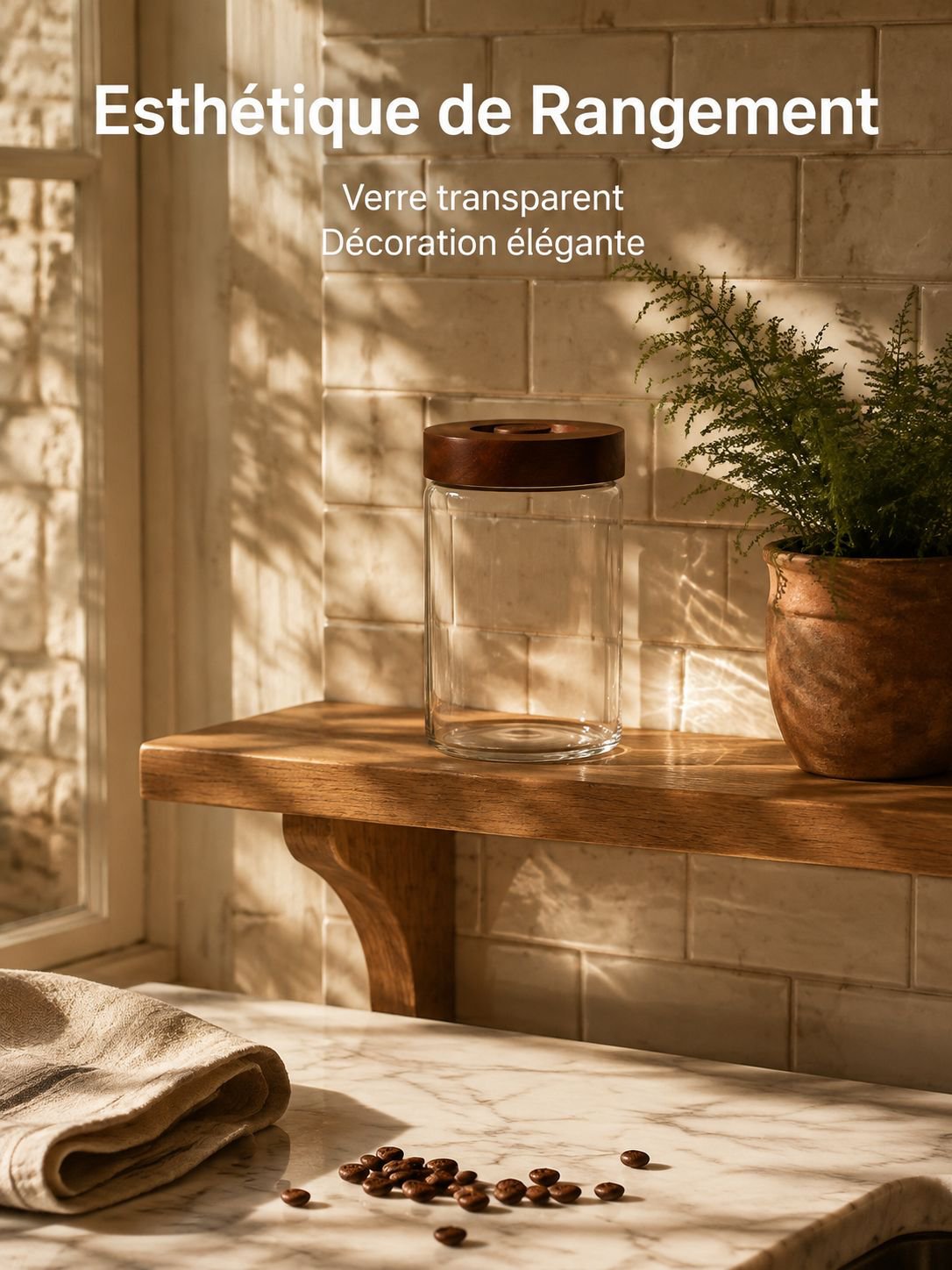 Pot hermétique pour peau de mandarine