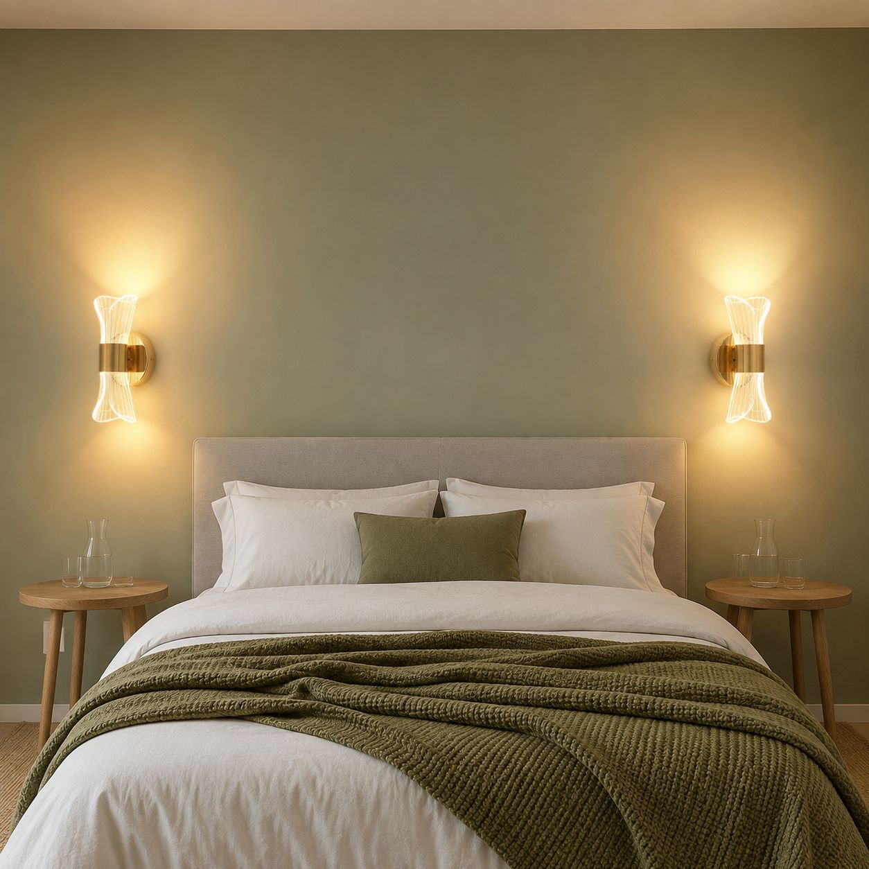 Energy-saving Nordic Minimalist Wall Lamp in modern setting