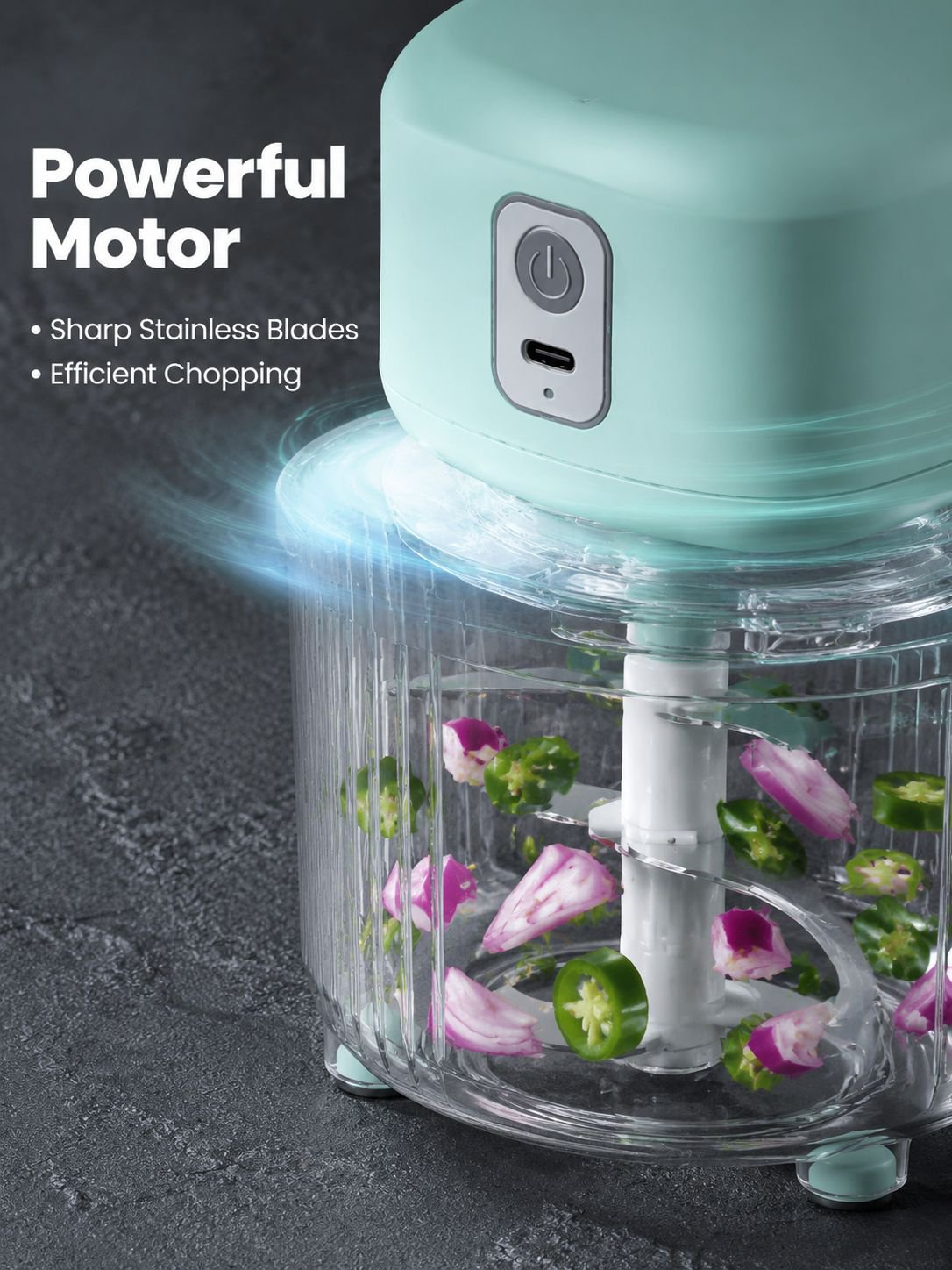 Multifunctional Electric Garlic Chopper