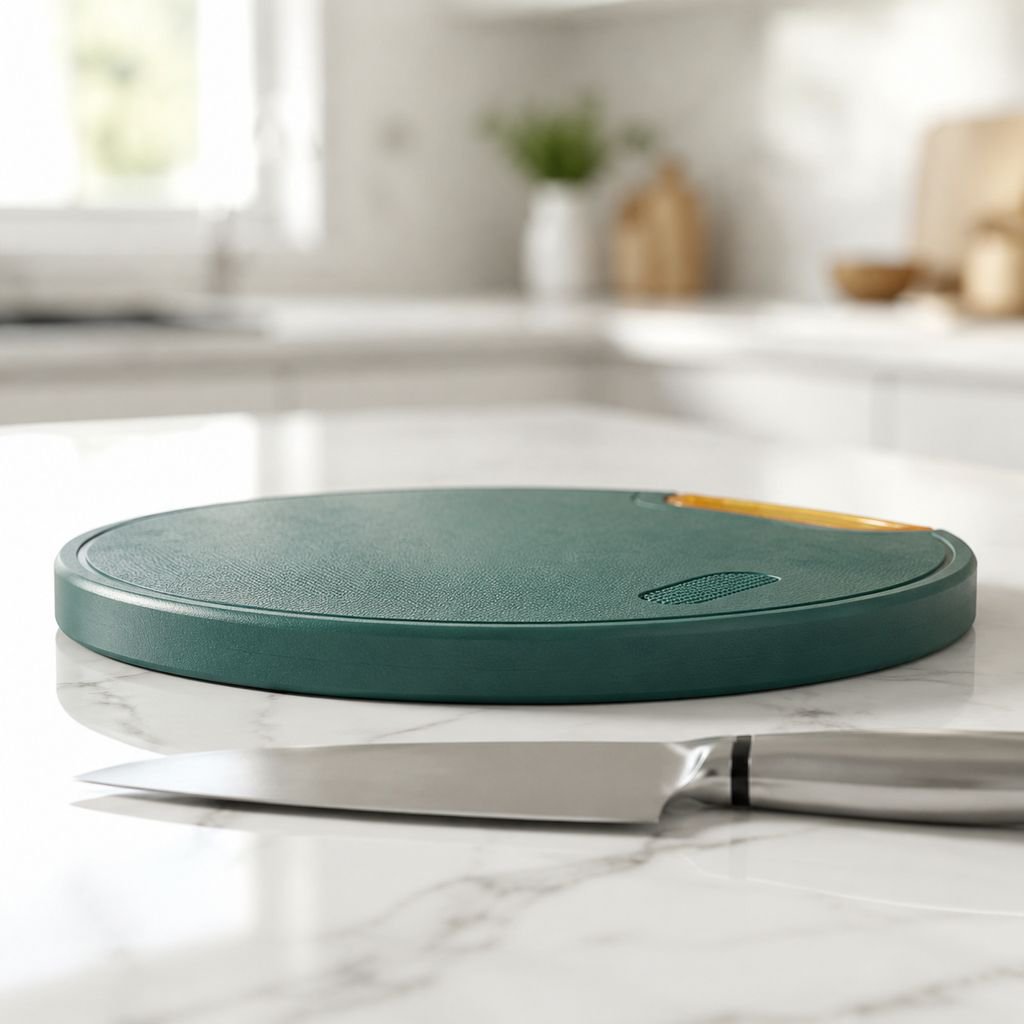 Safe and hygienic food preparation with anti-mold board