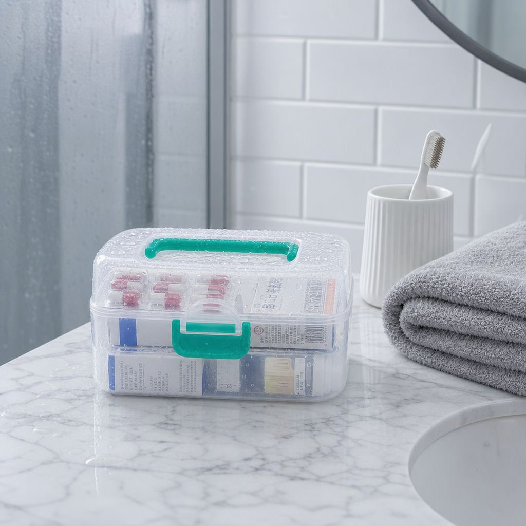 Multifunctional portable medicine organizer