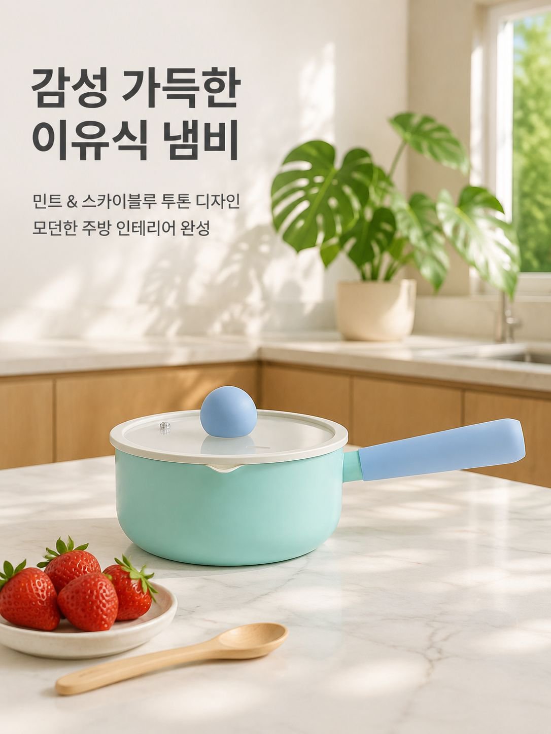 아기 이유식 다용도 냄비