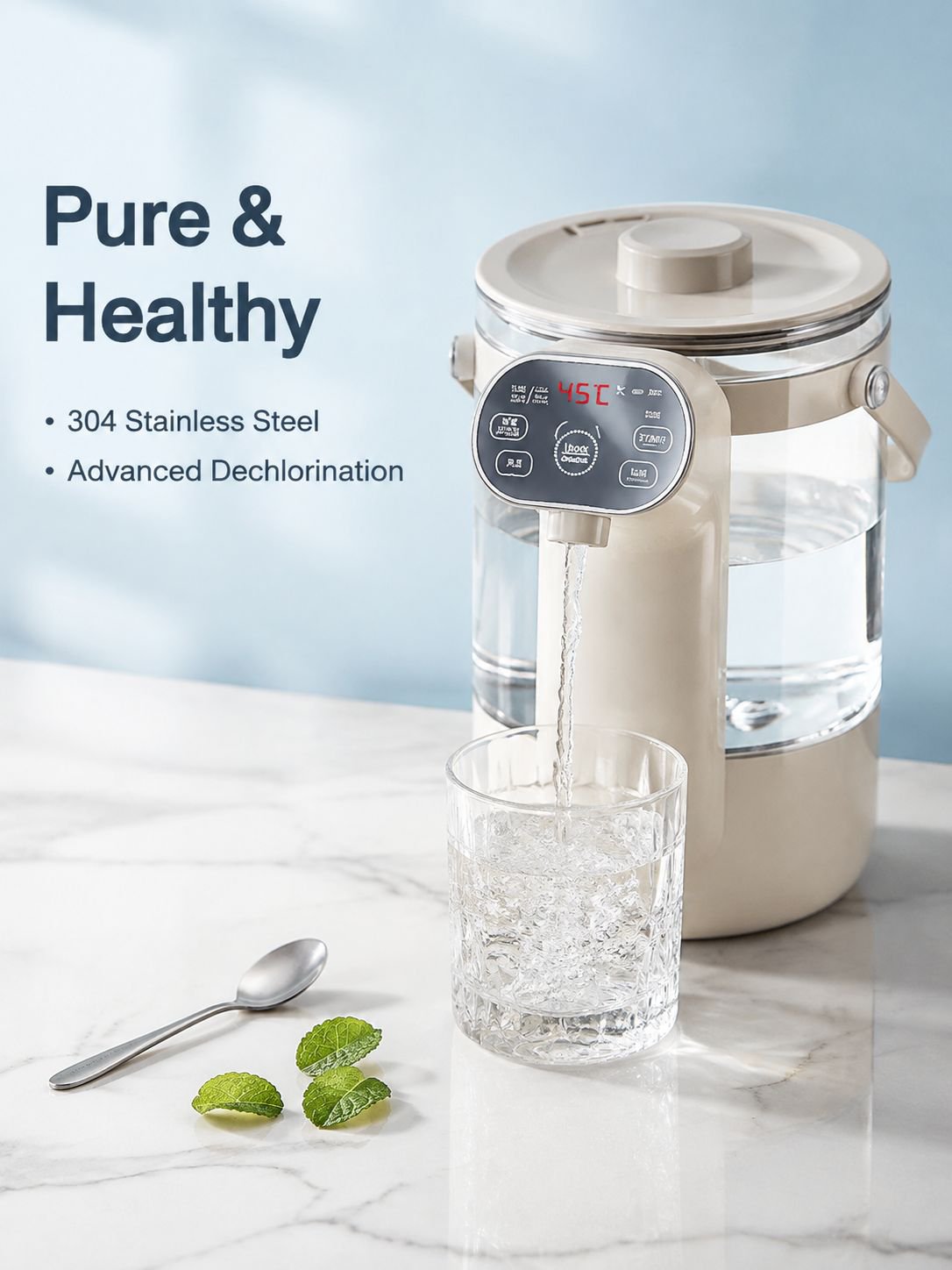 Household Temperature Control Direct-Drinking Electric Kettle
