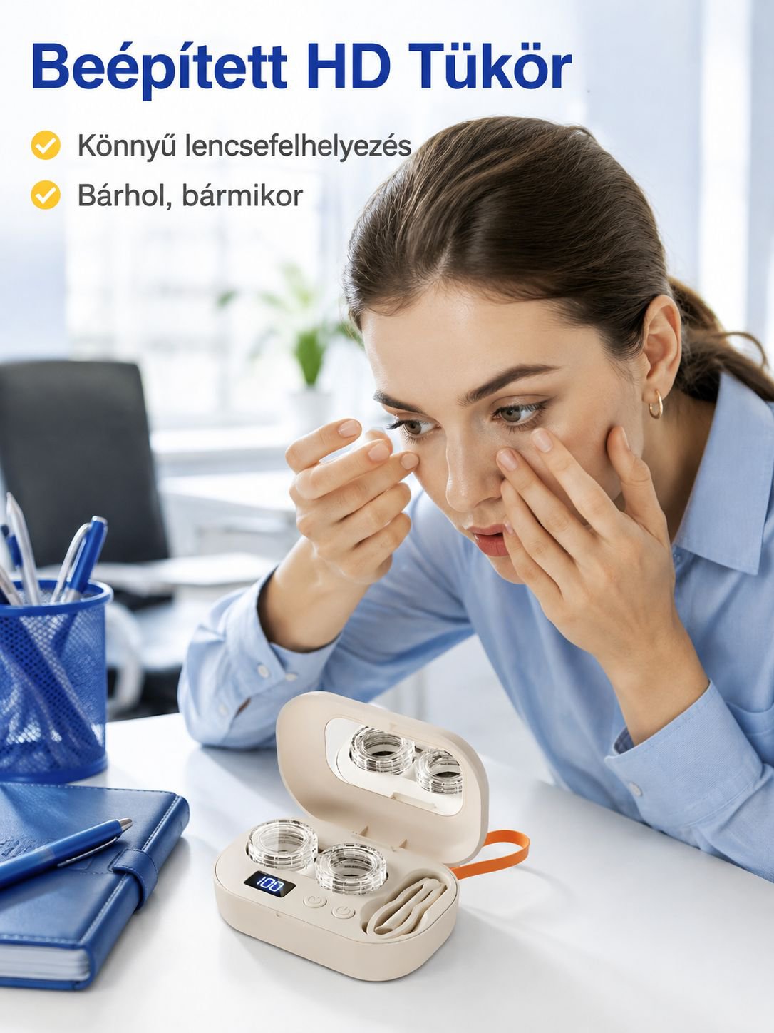 Automata lencsetisztító kompakt kivitelben