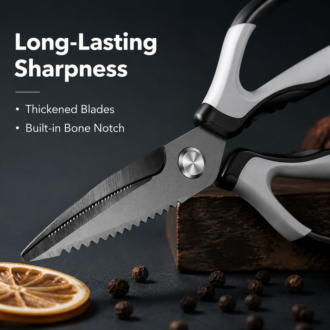 Stainless Steel Multifunctional Chicken Bone Scissors