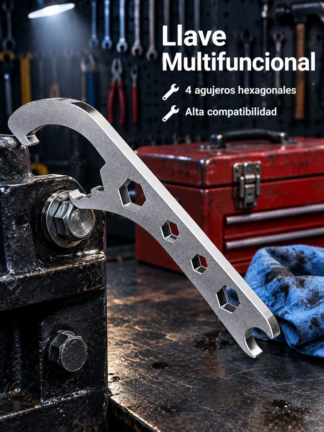 Llave para cubos de pintura, abretaños