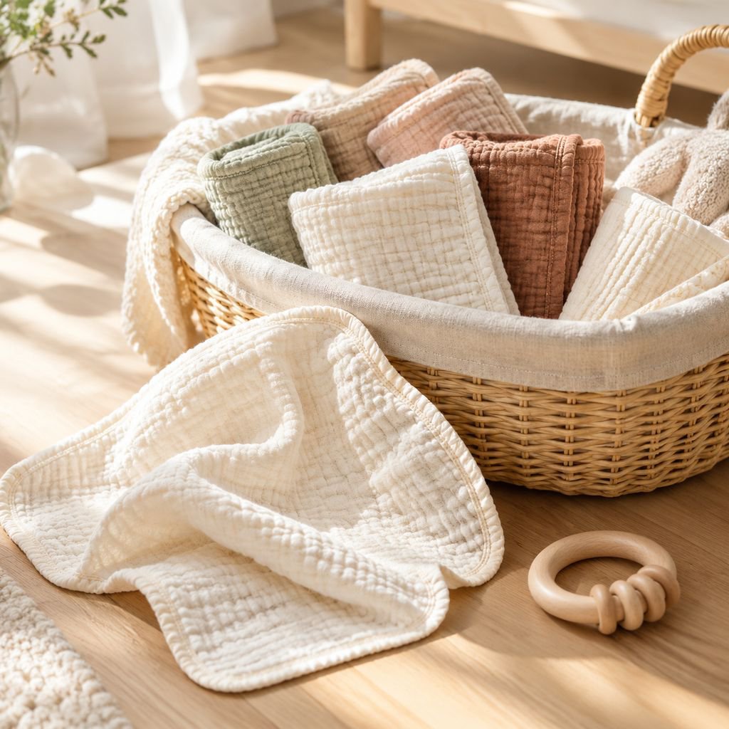 Baby face towel