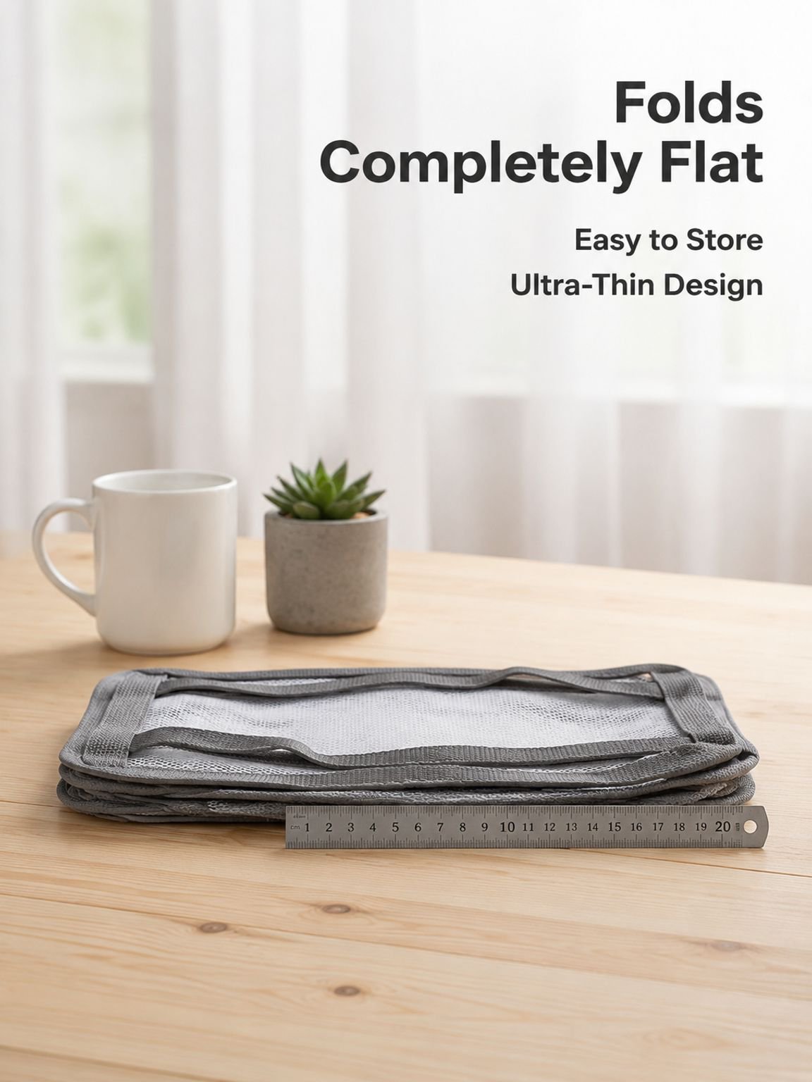 Large capacity foldable storage basket for dirty clothes