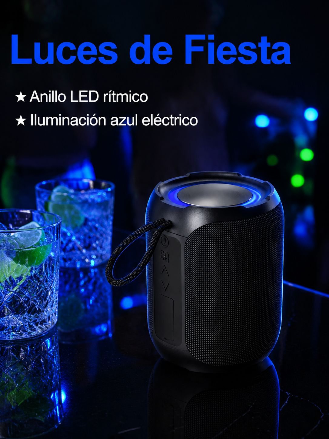 Altavoz inalámbrico para fiestas al aire libre