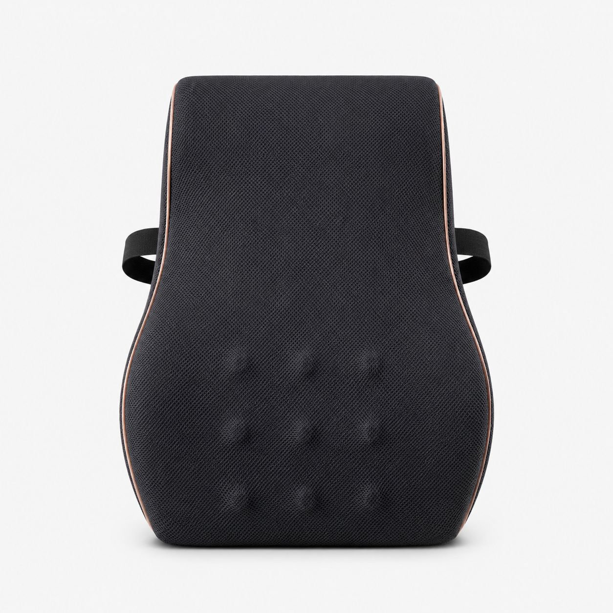 Ergonomisches Memory-Foam-Lendenkissen, großes Lendenwirbelkissen für Auto und Büro