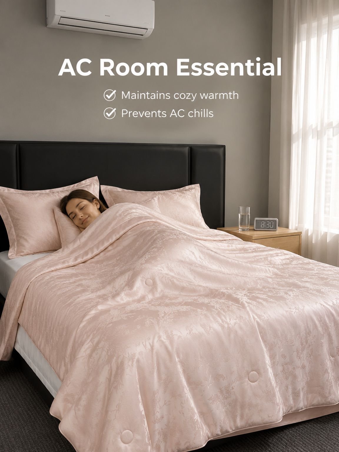 Lightweight and Breathable Summer Blanket