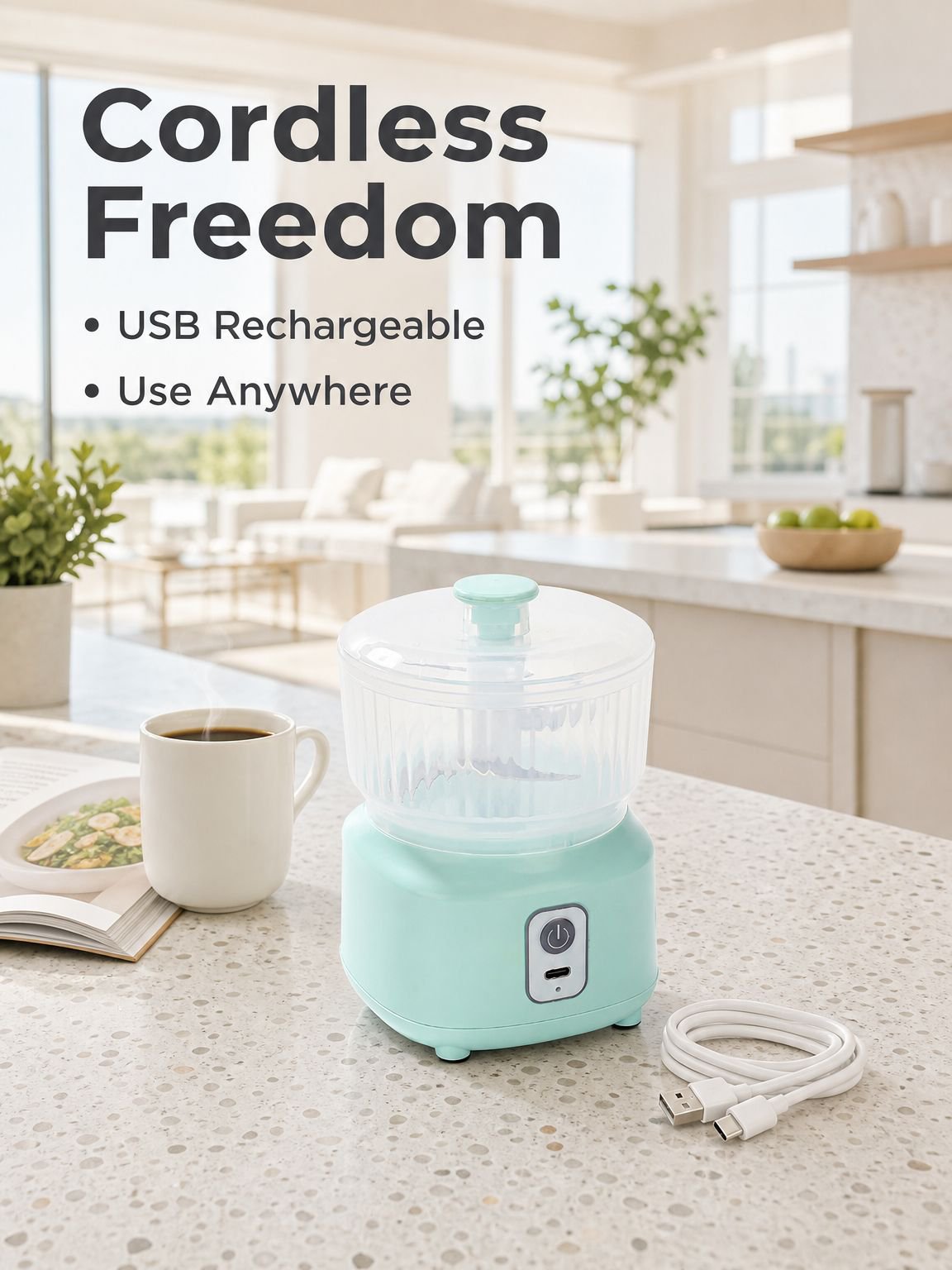 Multifunctional Electric Garlic Chopper